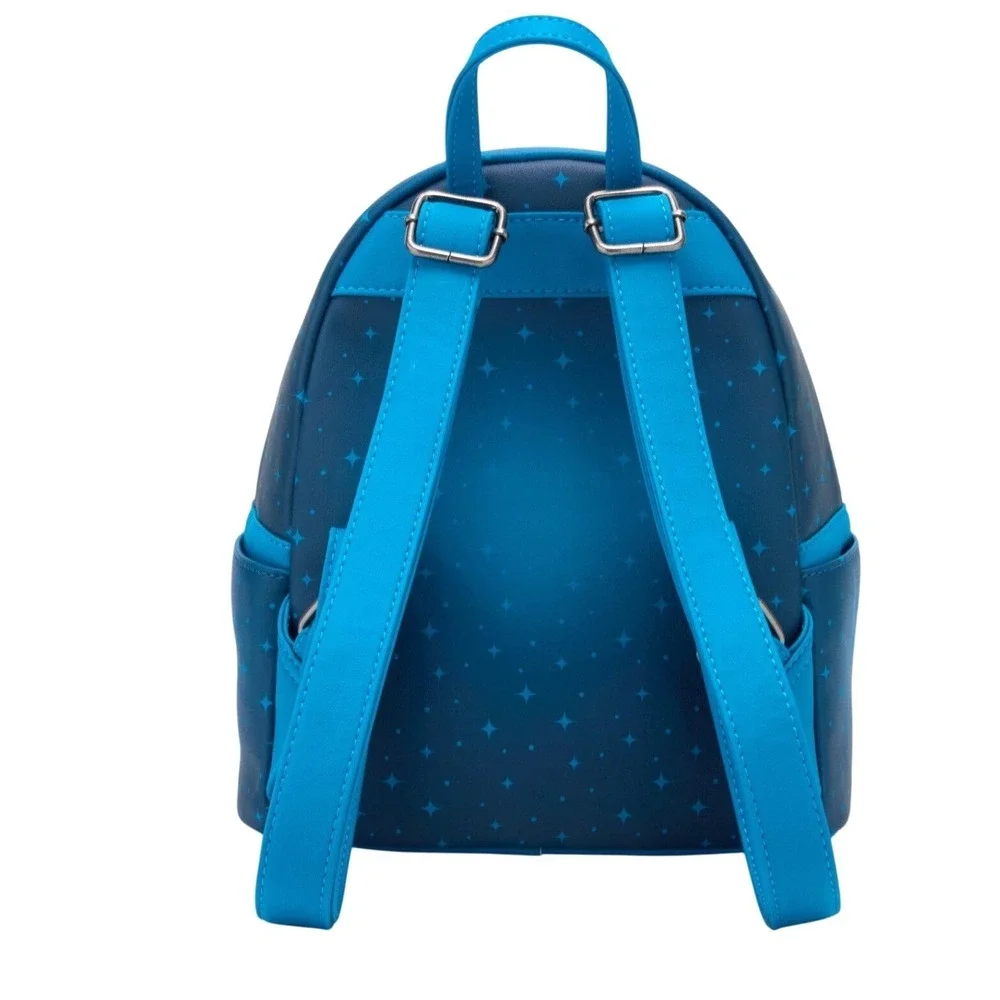 Loungefly Pixar Wall-E‎ Mini Backpack Blue Disney Robot Bag NWT